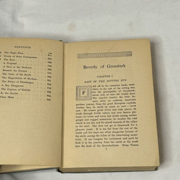 Beverly of Graustark, George Barr McCutcheon, 1904 HARRISON FISHER Illus. HC - Picture 11 of 11